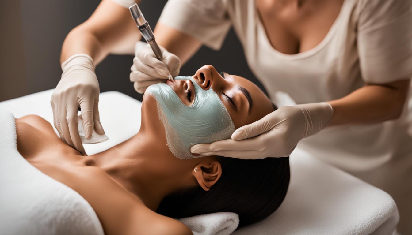 Professional anti aging facial treatments